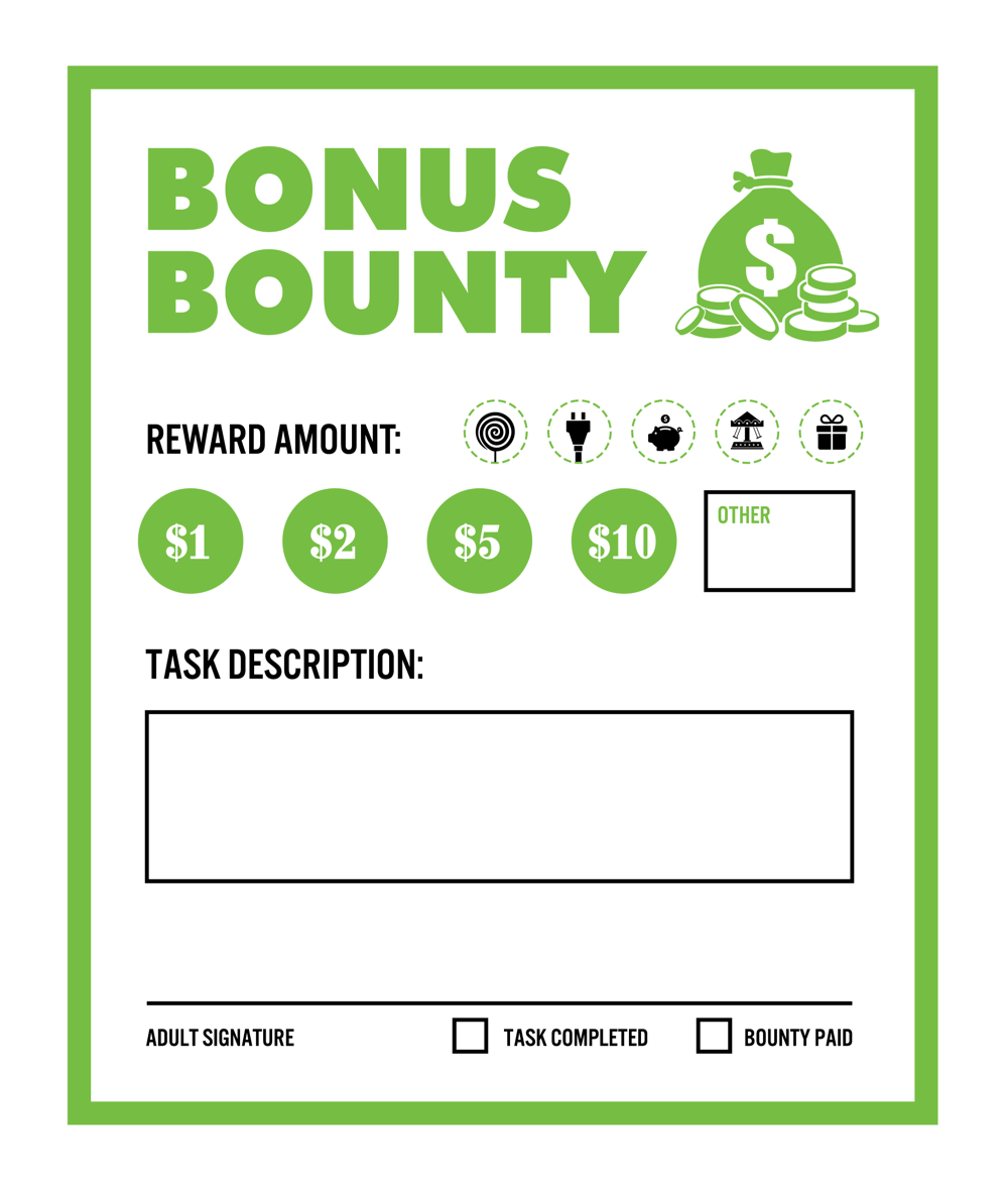 A Bonus Bounty ticket