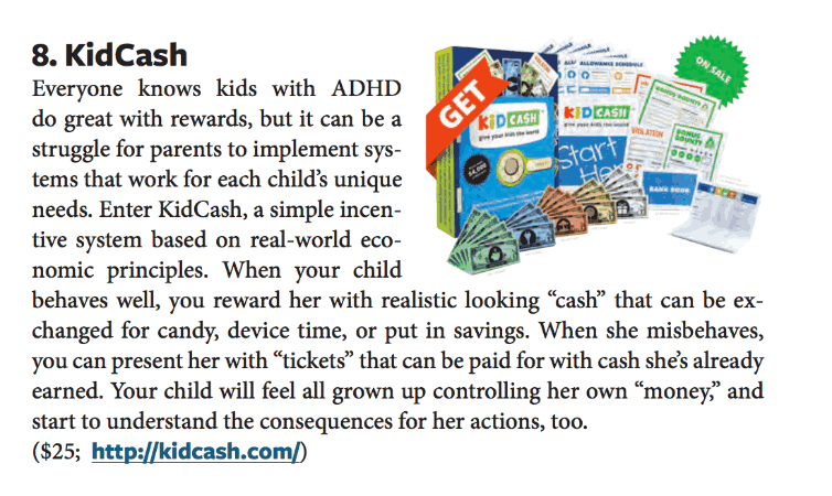 The ADDitude Magazine gift guide feature